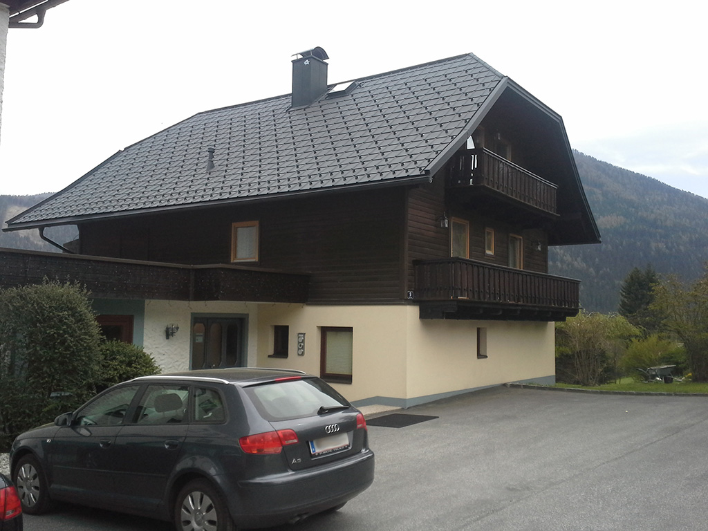 Familienhaus Bad Kleinkirchheim Prefa Dach